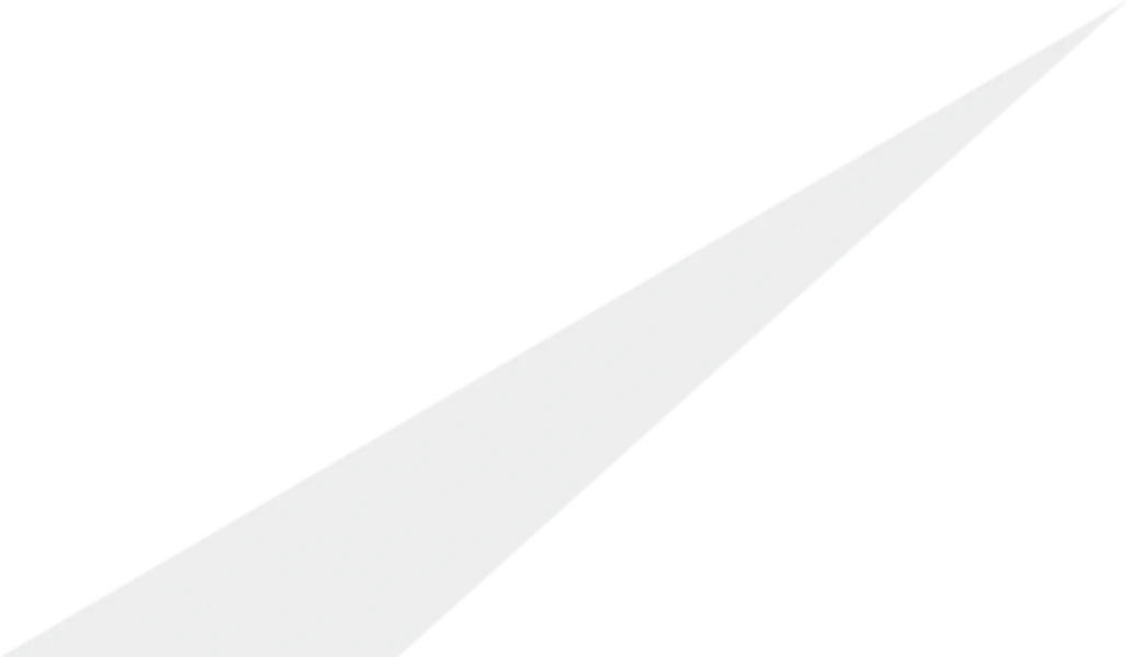 Abstrakcyjny biały trójkątny kształt na czarnym tle, minimalistyczny projekt graficzny